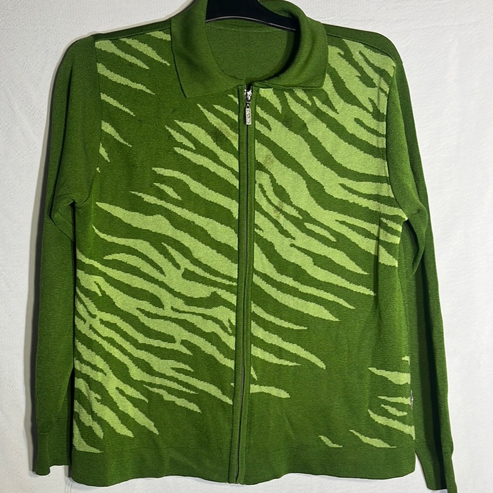 Vintage escada zip up